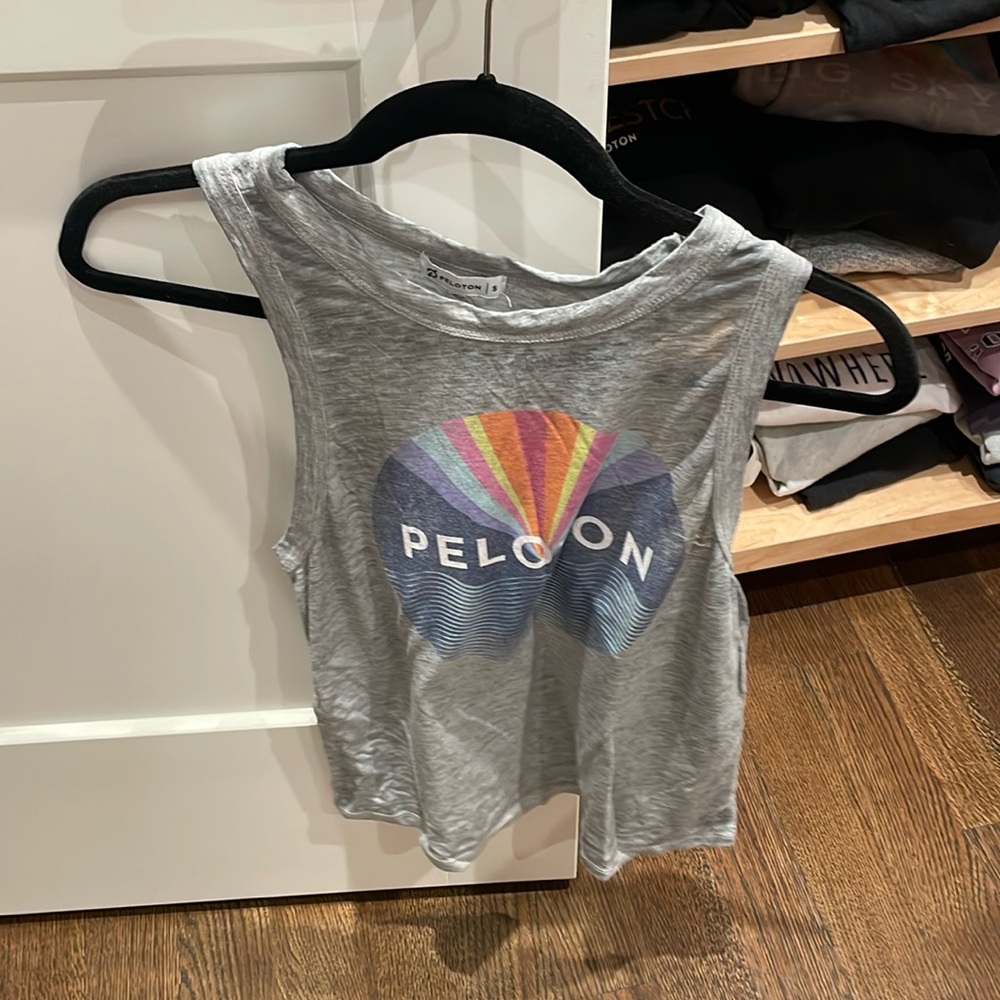 Peloton racer back tank